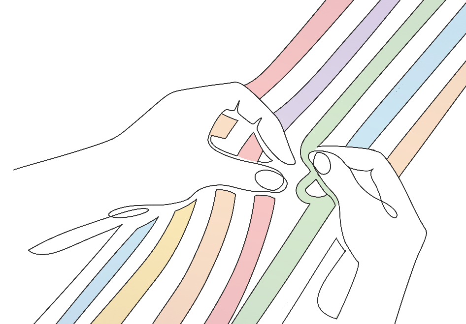 Threads weaving into a steady daily practice.