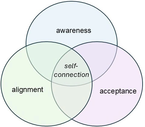 awareness-acceptance-alignment venn diagram