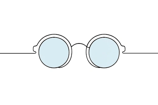 reality-tinted glasses