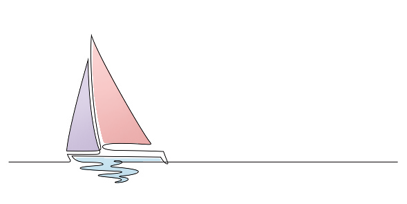 a sailboat in a breeze